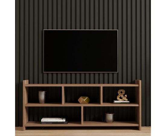 Έπιπλο τηλεόρασης Kapri pakoworld σε sonoma απόχρωση 120x28x55εκ - ΕΠΙΠΛΑ ΤΗΛΕΟΡΑΣΗΣ στο Milonadakis.gr