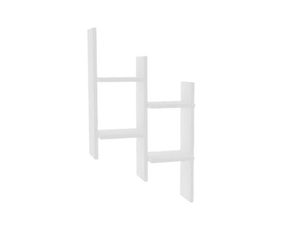 Ραφιέρα τοίχου Tabal pakoworld σε λευκή απόχρωση 49.4x14.5x85εκ - ΡΑΦΙΑ ΤΟΙΧΟΥ στο Milonadakis.gr