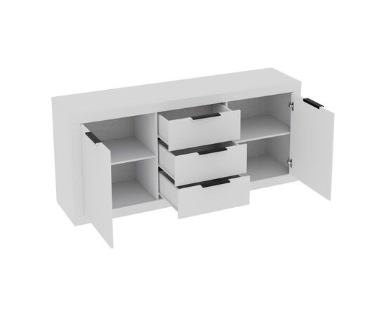 Μπουφές Doha pakoworld σε λευκή απόχρωση 180x45x80.5εκ - ΜΠΟΥΦΕΔΕΣ-ΚΟΝΣΟΛΕΣ στο Milonadakis.gr