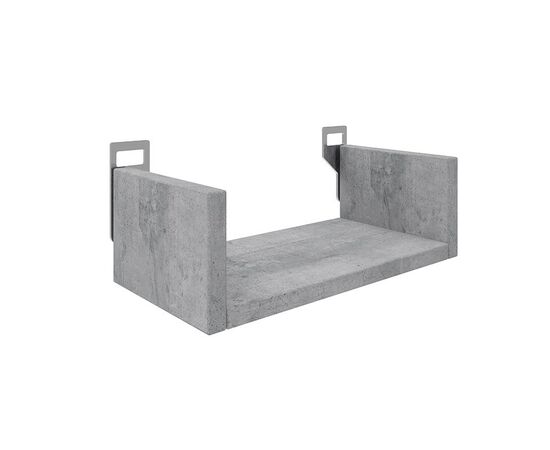 Ραφιέρα τοίχου Derva pakoworld σε cement γκρι απόχρωση 30x15x10cm - ΡΑΦΙΑ ΤΟΙΧΟΥ στο Milonadakis.gr