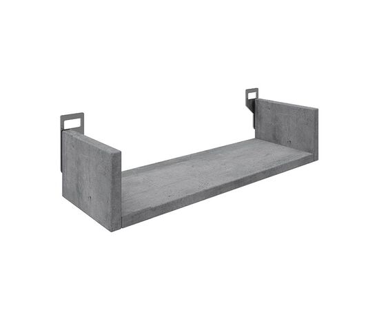 Ραφιέρα τοίχου Derva pakoworld σε cement γκρι απόχρωση 45x15x10cm - ΡΑΦΙΑ ΤΟΙΧΟΥ στο Milonadakis.gr