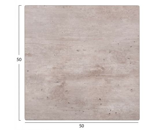ΕΠΙΦΑΝΕΙΑ ΤΡΑΠΕΖΙΟΥ HPL HM6362.12 ΤΕΤΡΑΓΩΝΗ CEMENT COMPACT 50X50X1.5εκ. - ΚΑΠΑΚΙΑ HPL στο Milonadakis.gr