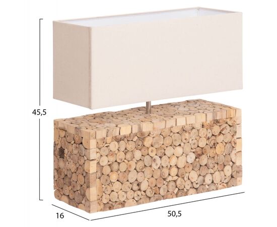 ΕΠΙΤΡΑΠΕΖΙΟ ΦΩΤΙΣΤΙΚΟ TWIGGY HM4437 DRIFTWOOD & ΛΕΥΚΟ ΚΑΠΕΛΟ 50.5x16x45.5Υεκ. - ΕΠΙΤΡΑΠΕΖΙΑ ΦΩΤΙΣΤΙΚΑ στο Milonadakis.gr
