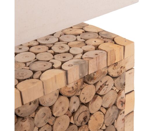 ΕΠΙΤΡΑΠΕΖΙΟ ΦΩΤΙΣΤΙΚΟ TWIGGY HM4437 DRIFTWOOD & ΛΕΥΚΟ ΚΑΠΕΛΟ 50.5x16x45.5Υεκ. - ΕΠΙΤΡΑΠΕΖΙΑ ΦΩΤΙΣΤΙΚΑ στο Milonadakis.gr