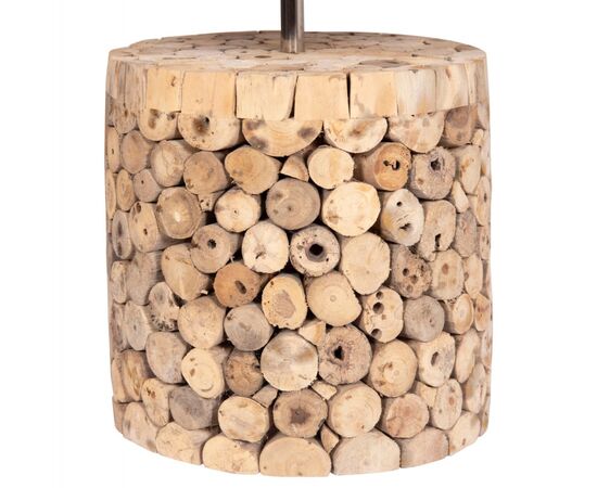 ΕΠΙΤΡΑΠΕΖΙΟ ΚΥΛΙΝΔΡΙΚΟ ΦΩΤΙΣΤΙΚΟ TWIGGY HM4427 DRIFTWOOD & ΜΠΕΖ ΚΑΠΕΛΟ Φ24.5x45Υεκ. - ΕΠΙΤΡΑΠΕΖΙΑ ΦΩΤΙΣΤΙΚΑ στο Milonadakis.gr