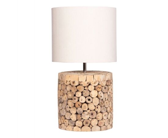ΕΠΙΤΡΑΠΕΖΙΟ ΚΥΛΙΝΔΡΙΚΟ ΦΩΤΙΣΤΙΚΟ TWIGGY HM4427 DRIFTWOOD & ΜΠΕΖ ΚΑΠΕΛΟ Φ24.5x45Υεκ. - ΕΠΙΤΡΑΠΕΖΙΑ ΦΩΤΙΣΤΙΚΑ στο Milonadakis.gr