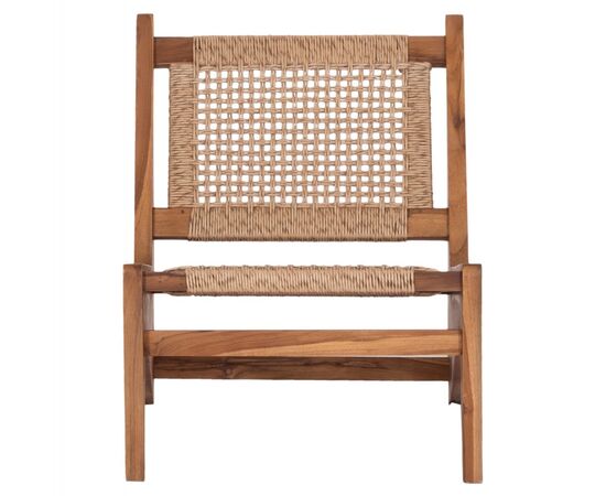 ΚΑΡΕΚΛΑ LOUNGE LUKILLA HM9913 ΞΥΛΟ TEAK ΣΕ ΦΥΣΙΚΟ--ΣΥΝΘ.ΣΧΟΙΝΙ ΜΠΕΖ 55,5x74x65Υεκ. - ΚΑΡΕΚΛΕΣ - ΠΟΛΥΘΡΟΝΕΣ ΕΣ. στο Milonadakis.gr