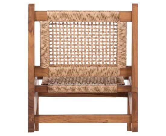 ΚΑΡΕΚΛΑ LOUNGE LUKILLA HM9913 ΞΥΛΟ TEAK ΣΕ ΦΥΣΙΚΟ--ΣΥΝΘ.ΣΧΟΙΝΙ ΜΠΕΖ 55,5x74x65Υεκ. - ΚΑΡΕΚΛΕΣ - ΠΟΛΥΘΡΟΝΕΣ ΕΣ. στο Milonadakis.gr