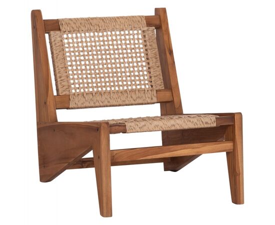 ΚΑΡΕΚΛΑ LOUNGE LUKILLA HM9913 ΞΥΛΟ TEAK ΣΕ ΦΥΣΙΚΟ--ΣΥΝΘ.ΣΧΟΙΝΙ ΜΠΕΖ 55,5x74x65Υεκ. - ΚΑΡΕΚΛΕΣ - ΠΟΛΥΘΡΟΝΕΣ ΕΣ. στο Milonadakis.gr