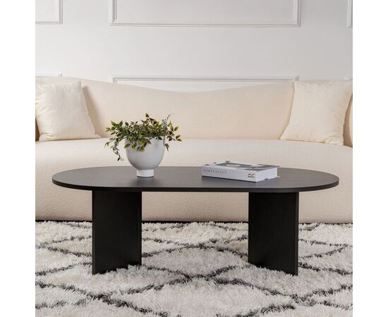 Τραπέζι σαλονιού Tabletod pakoworld σε μαύρη απόχρωση 119x60x40εκ - ΤΡΑΠΕΖΑΚΙΑ ΣΑΛΟΝΙΟΥ στο Milonadakis.gr