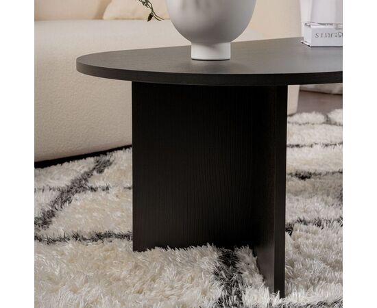 Τραπέζι σαλονιού Tabletod pakoworld σε μαύρη απόχρωση 119x60x40εκ - ΤΡΑΠΕΖΑΚΙΑ ΣΑΛΟΝΙΟΥ στο Milonadakis.gr