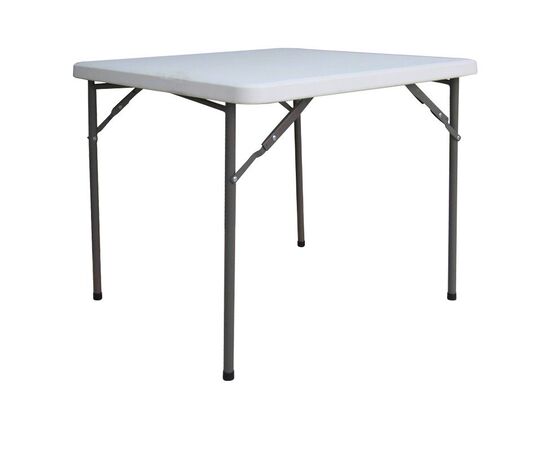 Τραπέζι catering Comfort pakoworld πτυσσόμενο σε λευκή απόχρωση 80x80x74εκ - ΕΠΙΠΛΑ CATERING - ΣΥΝΕΔΡΙΟΥ στο Milonadakis.gr