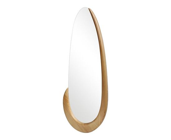 Καθρέπτης οβάλ Marly pakoworld mdf σε φυσική απόχρωση 50.5x4x127εκ - ΚΑΘΡΕΠΤΕΣ στο Milonadakis.gr