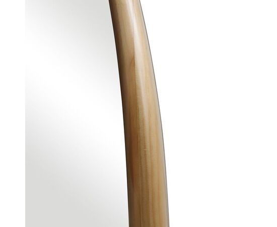 Καθρέπτης οβάλ Marly pakoworld mdf σε φυσική απόχρωση 50.5x4x127εκ - ΚΑΘΡΕΠΤΕΣ στο Milonadakis.gr