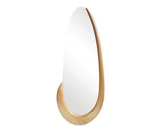 Καθρέπτης οβάλ Marly pakoworld mdf σε φυσική απόχρωση 50.5x4x127εκ - ΚΑΘΡΕΠΤΕΣ στο Milonadakis.gr