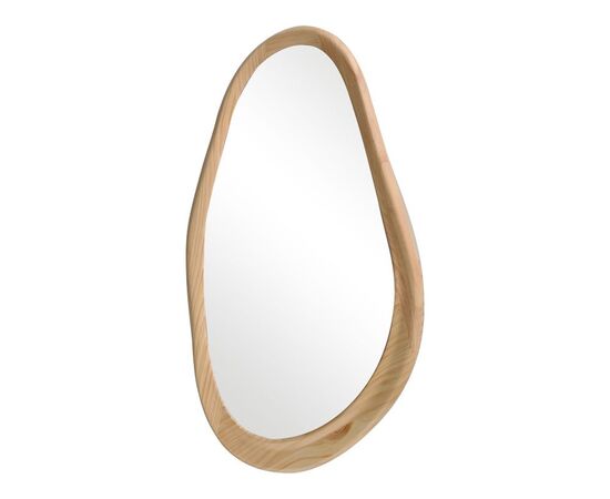Καθρέπτης οβάλ Baloa pakoworld mdf σε φυσική απόχρωση 44x4x80εκ - ΚΑΘΡΕΠΤΕΣ στο Milonadakis.gr