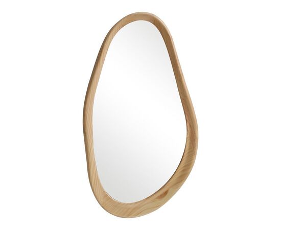 Καθρέπτης οβάλ Baloa pakoworld mdf σε φυσική απόχρωση 44x4x80εκ - ΚΑΘΡΕΠΤΕΣ στο Milonadakis.gr