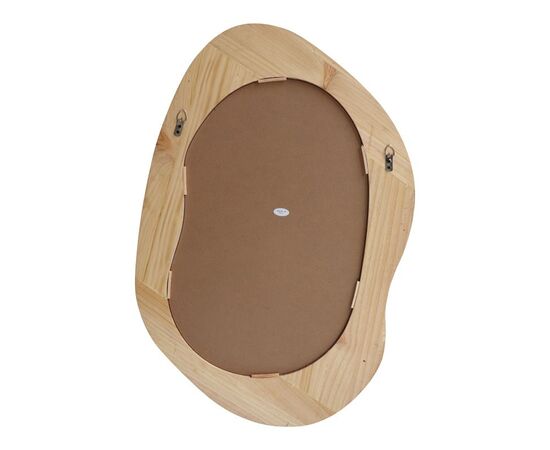 Καθρέπτης οβάλ Enola pakoworld mdf σε φυσική απόχρωση 54x2.5x80εκ - ΚΑΘΡΕΠΤΕΣ στο Milonadakis.gr