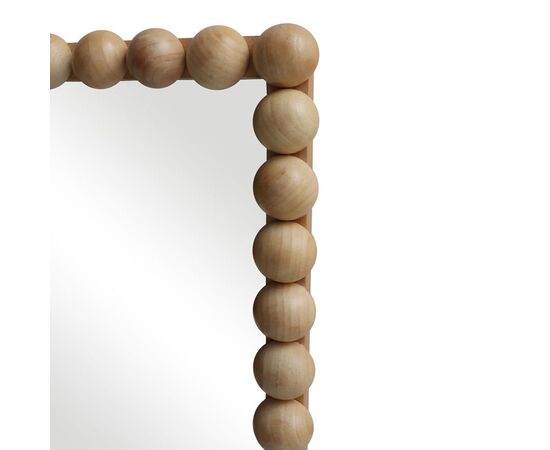 Καθρέπτης Ledalo pakoworld ξύλο σε φυσική απόχρωση 45x4.5x130εκ - ΚΑΘΡΕΠΤΕΣ στο Milonadakis.gr