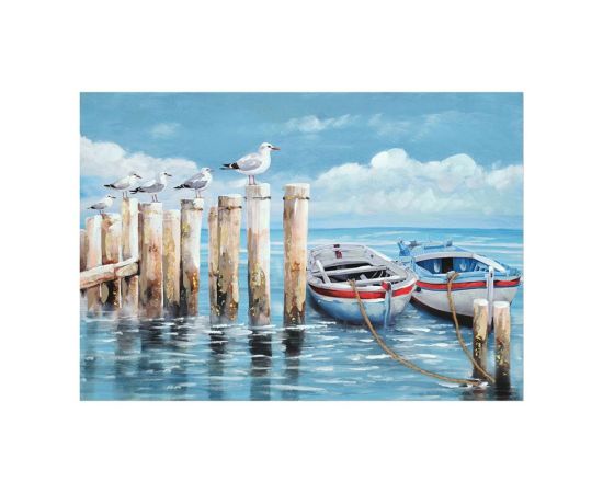 Πίνακας σε καμβά Port Inart 100x3x70εκ - ΠΙΝΑΚΕΣ στο Milonadakis.gr