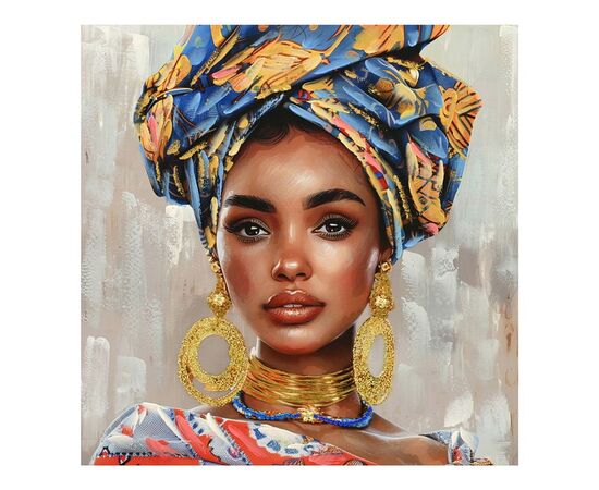 Πίνακας σε καμβά Turban Inart 80x3x80εκ - ΠΙΝΑΚΕΣ στο Milonadakis.gr