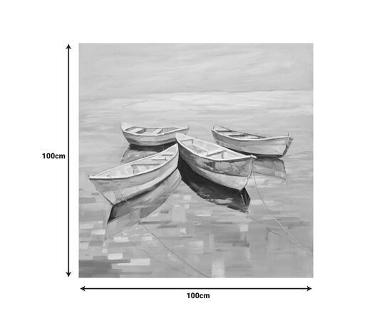Πίνακας σε καμβά Boatty Inart 100x3x100εκ - ΠΙΝΑΚΕΣ στο Milonadakis.gr