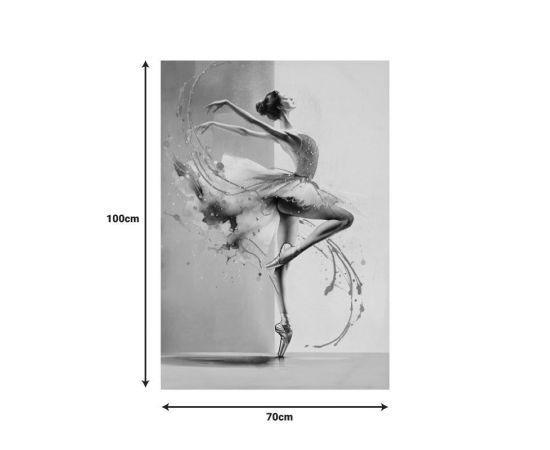 Πίνακας σε καμβά Dancito Inart 70x2.5x100εκ - ΠΙΝΑΚΕΣ στο Milonadakis.gr