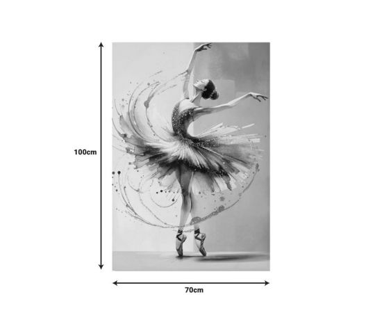 Πίνακας σε καμβά Dancito I Inart 70x2.5x100εκ - ΠΙΝΑΚΕΣ στο Milonadakis.gr