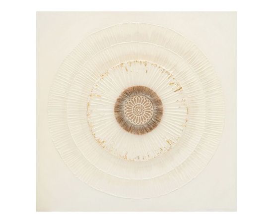 Πίνακας σε καμβά Circled Inart 80x3x80εκ - ΠΙΝΑΚΕΣ στο Milonadakis.gr