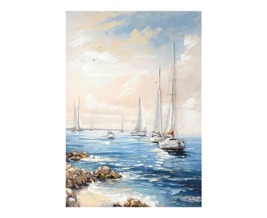 Πίνακας σε καμβά Sailsy Inart 70x3x100εκ - ΠΙΝΑΚΕΣ στο Milonadakis.gr