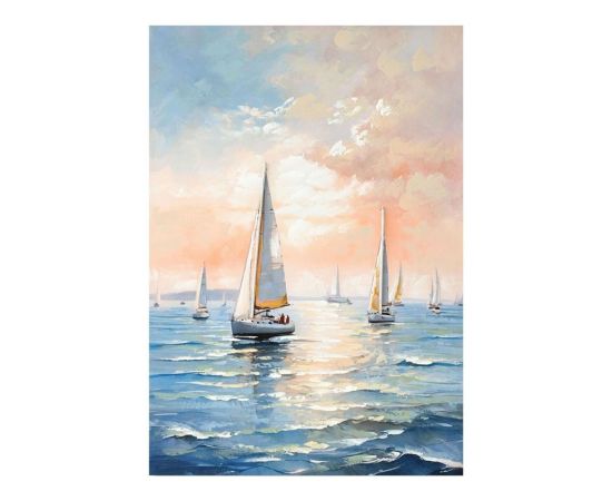 Πίνακας σε καμβά Sailsy I Inart 70x3x100εκ - ΠΙΝΑΚΕΣ στο Milonadakis.gr