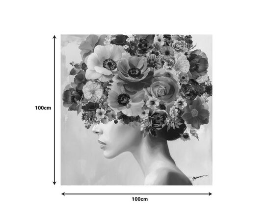 Πίνακας σε καμβά Mavare Ι Inart 100x3.5x100εκ - ΠΙΝΑΚΕΣ στο Milonadakis.gr
