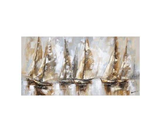 Πίνακας σε καμβά Yelkan Ι Inart 120x3.5x60εκ - ΠΙΝΑΚΕΣ στο Milonadakis.gr