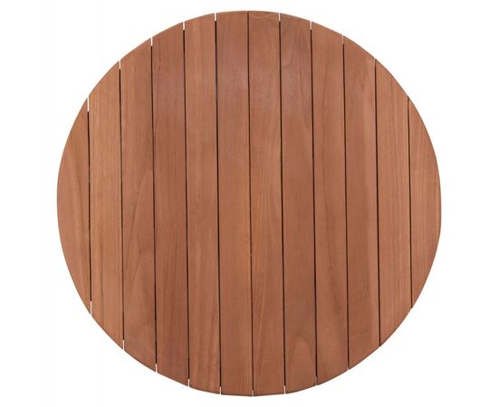 ΕΠΙΦΑΝΕΙΑ ΤΡΑΠΕΖΙΟΥ ΣΤΡΟΓΓΥΛΗ HM18132 ΞΥΛΟ TEAK--ΦΥΣΙΚΟ Φ60x4(πάχος)εκ. - ΤΡΑΠΕΖΙΑ ΕΞ. ΧΩΡΟΥ στο Milonadakis.gr