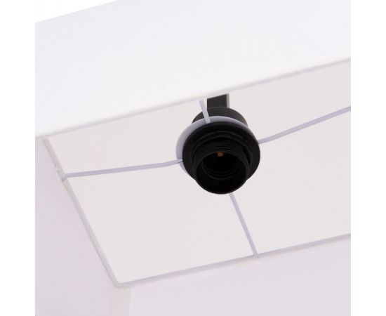 ΦΩΤΙΣΤΙΚΟ ΔΑΠΕΔΟΥ BRANS HM7532.11 ΜΕΤΑΛΛΟ ΜΑΥΡΟ--PVC ΛΕΥΚΟ ΚΑΠΕΛΟ 25x33x170Υεκ. - ΦΩΤΙΣΤΙΚΑ ΔΑΠΕΔΟΥ στο Milonadakis.gr