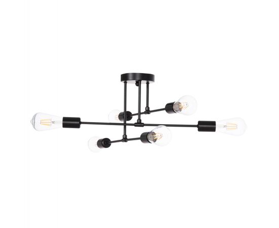 ΦΩΤΙΣΤΙΚΟ ΟΡΟΦΗΣ ΠΟΛΥΦΩΤΟ LIGHTY HM7427.11 ΜΕΤΑΛΛΟ ΣΕ ΜΑΥΡΟ 51x51x23Υεκ. - ΦΩΤΙΣΤΙΚΑ ΟΡΟΦΗΣ στο Milonadakis.gr