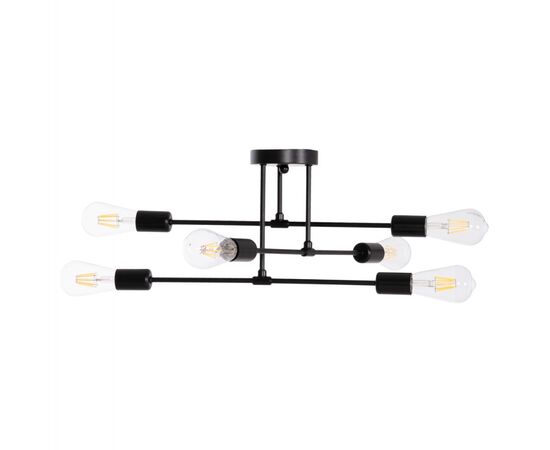 ΦΩΤΙΣΤΙΚΟ ΟΡΟΦΗΣ ΠΟΛΥΦΩΤΟ LIGHTY HM7427.11 ΜΕΤΑΛΛΟ ΣΕ ΜΑΥΡΟ 51x51x23Υεκ. - ΦΩΤΙΣΤΙΚΑ ΟΡΟΦΗΣ στο Milonadakis.gr