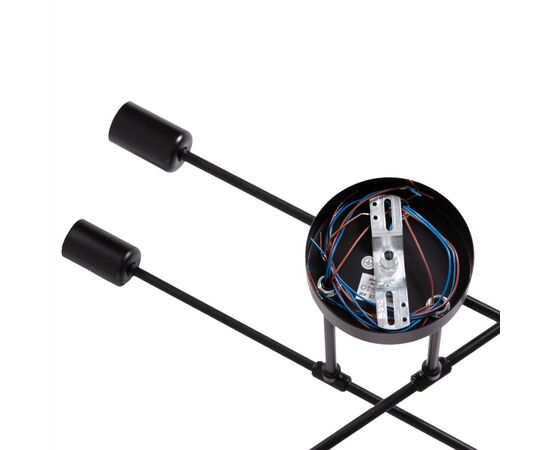 ΦΩΤΙΣΤΙΚΟ ΟΡΟΦΗΣ ΠΟΛΥΦΩΤΟ LIGHTY HM7427.11 ΜΕΤΑΛΛΟ ΣΕ ΜΑΥΡΟ 51x51x23Υεκ. - ΦΩΤΙΣΤΙΚΑ ΟΡΟΦΗΣ στο Milonadakis.gr