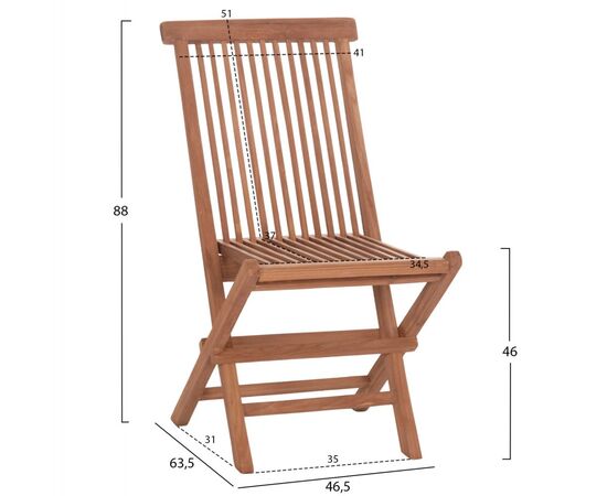 ΚΑΡΕΚΛΑ KENDALL HM18127 ΑΝΑΔΙΠΛΟΥΜΕΝΗ--ΞΥΛΟ ΤΕΑΚ ΣΕ ΦΥΣΙΚΟ 46,5x63,5x88Υεκ. - ΚΑΡΕΚΛΕΣ - ΠΟΛΥΘΡΟΝΕΣ στο Milonadakis.gr