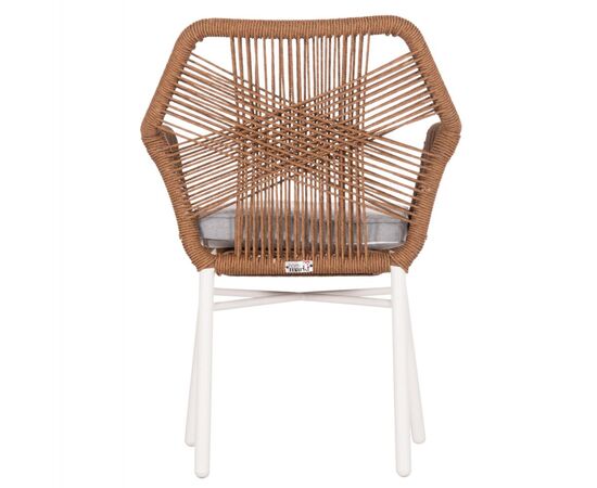 ΠΟΛΥΘΡΟΝΑ TOPIN HM6048.11 ΑΛΟΥΜΙΝΙΟ ΛΕΥΚΟ-P.E. RATTAN ΜΠΕΖ 59x63x81Υεκ - ΚΑΡΕΚΛΕΣ - ΠΟΛΥΘΡΟΝΕΣ στο Milonadakis.gr