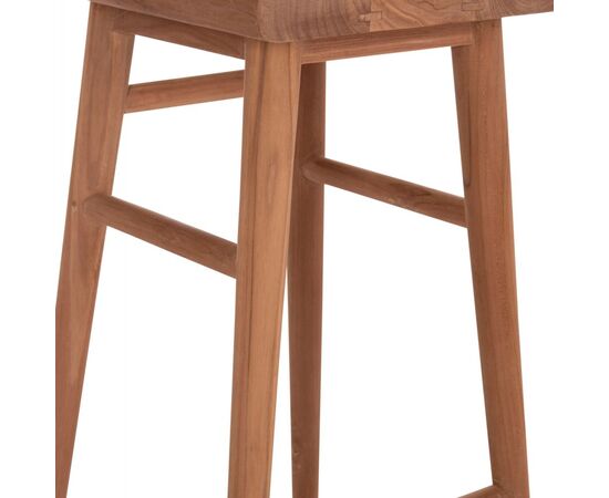 ΣΚΑΜΠΟ ΜΠΑΡ BOLMAR HM18108 ΞΥΛΟ ΤΕΑΚ ΣΕ ΦΥΣΙΚΟ 40.5x44x74Υεκ. - ΠΟΥΦ - ΣΚΑΜΠΟ - ΜΠΑΟΥΛΟ στο Milonadakis.gr