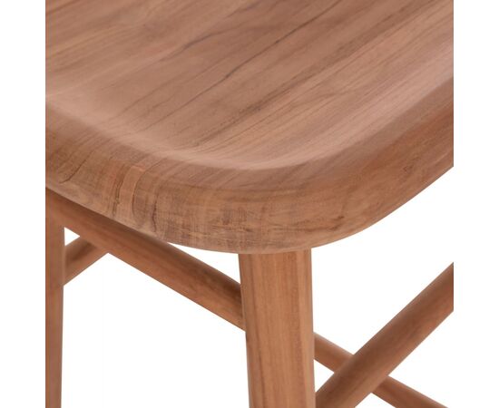 ΣΚΑΜΠΟ ΜΠΑΡ BOLMAR HM18108 ΞΥΛΟ ΤΕΑΚ ΣΕ ΦΥΣΙΚΟ 40.5x44x74Υεκ. - ΠΟΥΦ - ΣΚΑΜΠΟ - ΜΠΑΟΥΛΟ στο Milonadakis.gr