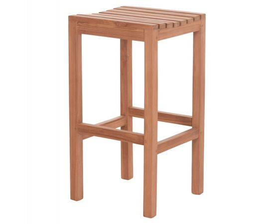 ΣΚΑΜΠΟ ΜΠΑΡ NIKOL HM18109 ΞΥΛΟ ΤΕΑΚ ΣΕ ΦΥΣΙΚΟ 40x40x77Υεκ. - ΠΟΥΦ - ΣΚΑΜΠΟ - ΜΠΑΟΥΛΟ στο Milonadakis.gr