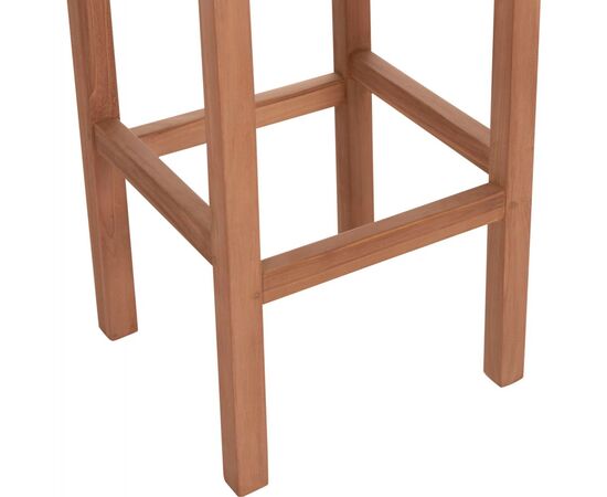 ΣΚΑΜΠΟ ΜΠΑΡ NIKOL HM18109 ΞΥΛΟ ΤΕΑΚ ΣΕ ΦΥΣΙΚΟ 40x40x77Υεκ. - ΠΟΥΦ - ΣΚΑΜΠΟ - ΜΠΑΟΥΛΟ στο Milonadakis.gr