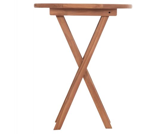 ΤΡΑΠΕΖΙ ΣΚΗΝΟΘΕΤΗ ΣΤΡΟΓΓΥΛΟ ERIS HM18119 ΞΥΛΟ TEAK--ΦΥΣΙΚΟ Φ60x75Υεκ. - ΤΡΑΠΕΖΙΑ ΕΞ. ΧΩΡΟΥ στο Milonadakis.gr