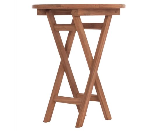ΤΡΑΠΕΖΙ ΣΚΗΝΟΘΕΤΗ ΣΤΡΟΓΓΥΛΟ ERIS HM18119 ΞΥΛΟ TEAK--ΦΥΣΙΚΟ Φ60x75Υεκ. - ΤΡΑΠΕΖΙΑ ΕΞ. ΧΩΡΟΥ στο Milonadakis.gr