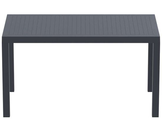 ARES ΤΡΑΠΕΖΙ 140Χ80Χ75εκ. DARK GREY ΠΟΛ/ΝΙΟΥ - ΤΡΑΠΕΖΙΑ ΕΞ. ΧΩΡΟΥ στο Milonadakis.gr