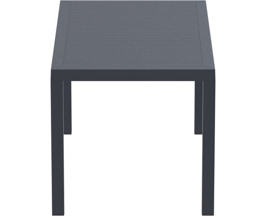 ARES ΤΡΑΠΕΖΙ 140Χ80Χ75εκ. DARK GREY ΠΟΛ/ΝΙΟΥ - ΤΡΑΠΕΖΙΑ ΕΞ. ΧΩΡΟΥ στο Milonadakis.gr