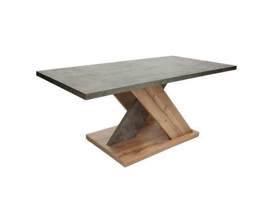 Τραπέζι σαλονιού Solange pakoworld σε γκρι-sonoma απόχρωση 110x55x47.5εκ - ΤΡΑΠΕΖΑΚΙΑ ΣΑΛΟΝΙΟΥ στο Milonadakis.gr