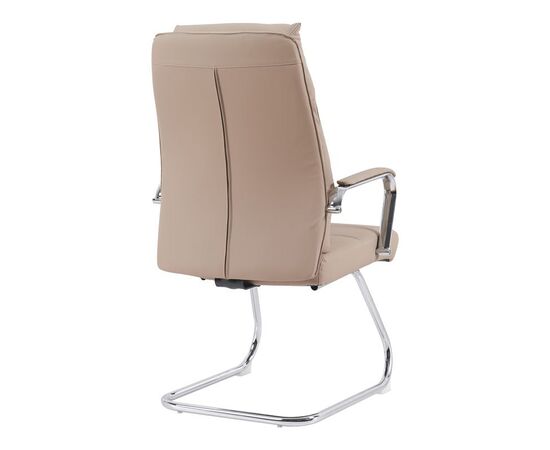Καρέκλα επισκέπτη Siquel I pakoworld pu σε cappuccino απόχρωση 58x62x105εκ - ΚΑΡΕΚΛΕΣ ΕΠΙΣΚΕΠΤΗ στο Milonadakis.gr